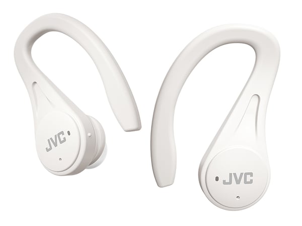 JVC HA-EC25T Headset True Wireless Stereo (TWS) Öronkrok, I öra Samtal/musik Bluetooth Vit