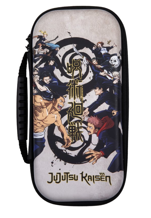 Konix KX JUJUTSU SW CARRY BAG BEIGE Hårdt etui Nintendo Polyvinylchlorid (PVC) Beige, Sort