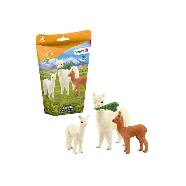 schleich I det vilda Alpaca Set