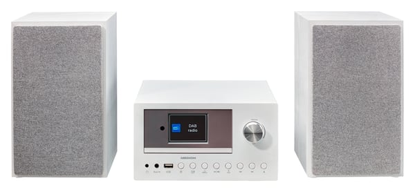 MEDION DAB+ LIFE P85003 Home audio micro system 30 W Hvid