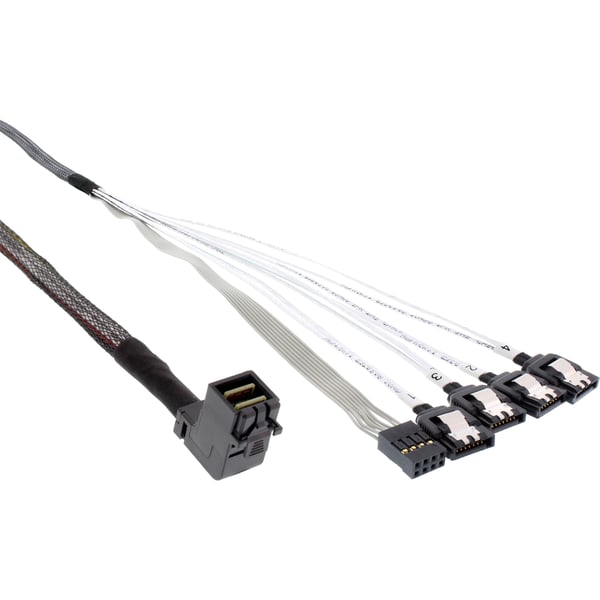 InLine 27631A Serial Attached SCSI (SAS)-kabel 0,5 m Sort InLine 27631A Serial Attached SCSI (SAS)-kabel 0,5 m Sort