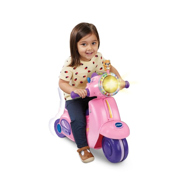 VTech Baby 2 in 1 Loopscooter roze