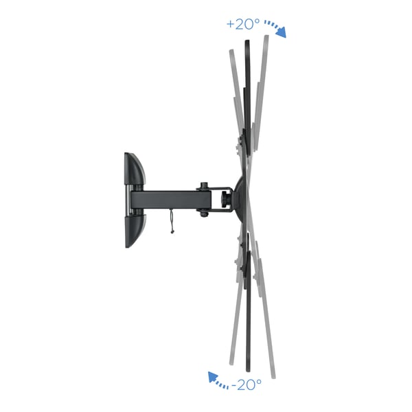 TooQ LP2255TN-B TV-kiinnike 139,7 cm (55") Musta