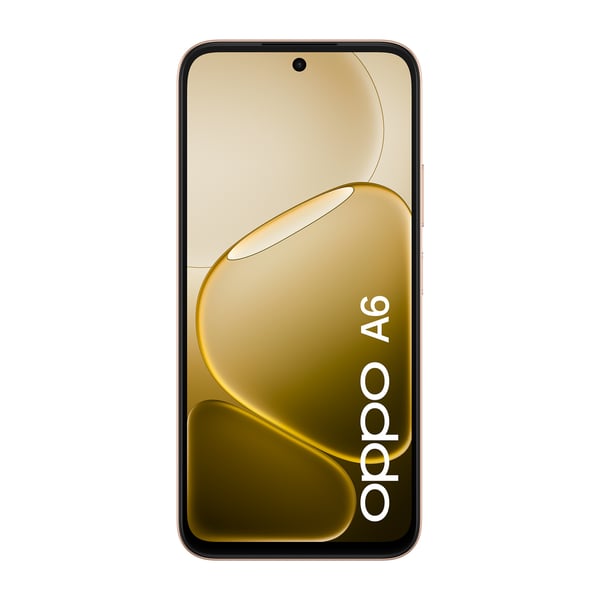 OPPO A6 17,1 cm (6.75") Dual SIM Android 15 4G USB Type-C 6 GB 256 GB 6550 mAh Guld