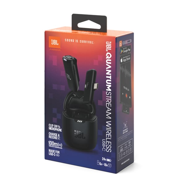 JBL JBLSTRMWLUSBCBLK mikrofoner Svart