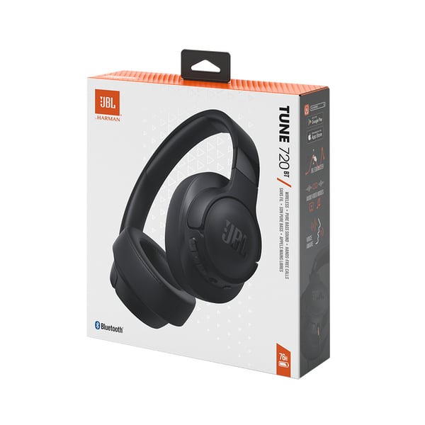 JBL Tune 720BT Kuulokkeet Langallinen & langaton Pääpanta Puhelut/Musiikki USB Type-C Bluetooth Musta