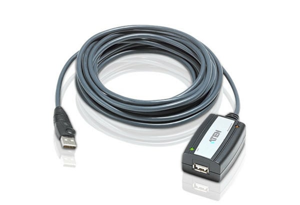 ATEN 5m lång USB 2.0-förlängningskabel (kedjekoppling upp till 25m)