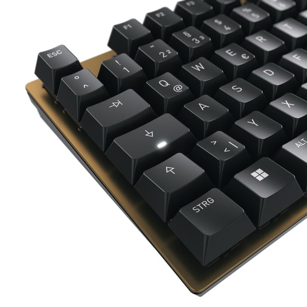 CHERRY KC 200 MX tangentbord Universal USB QWERTY Engelsk Svart, brons