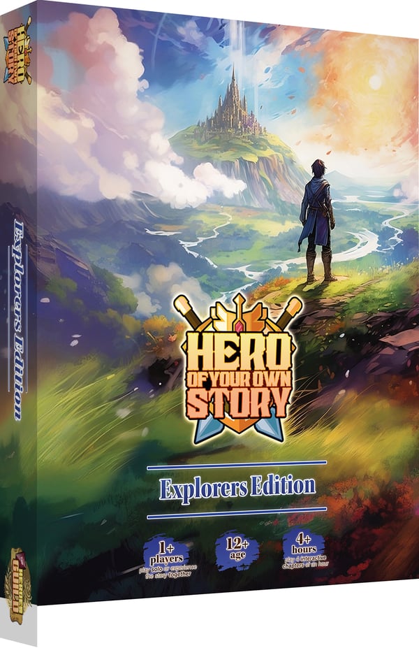 Asmodee Hero of Your Own Story Explorers Edition Brädspel Resor/äventyr