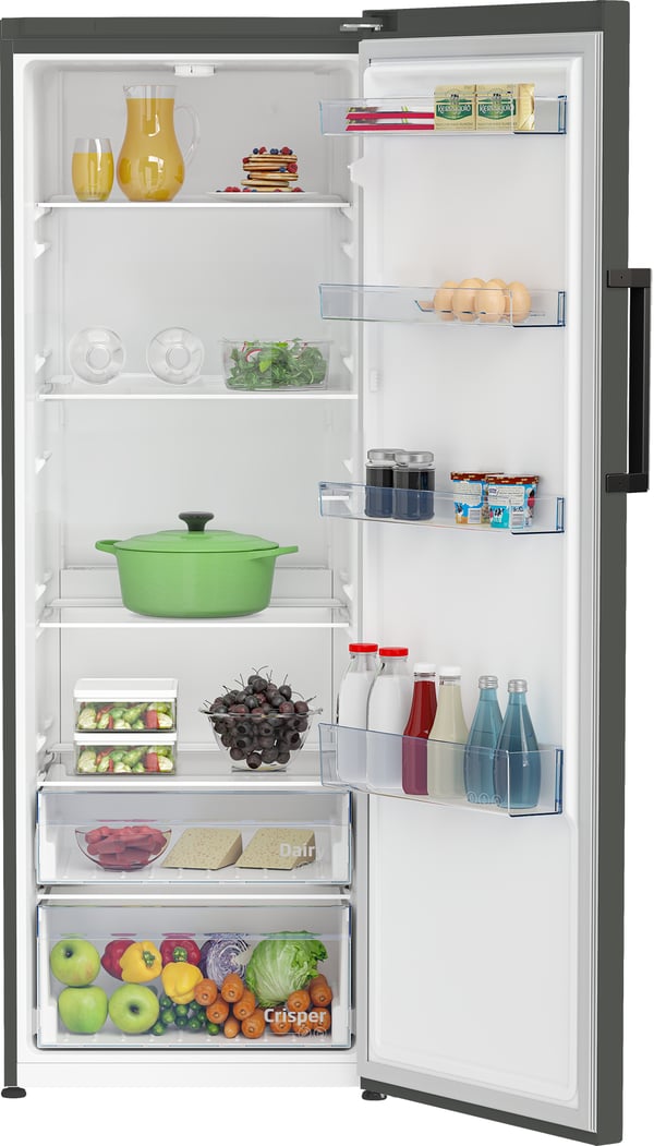 Beko RSSE415M41GN kylskåp Fristående 367 l Grå