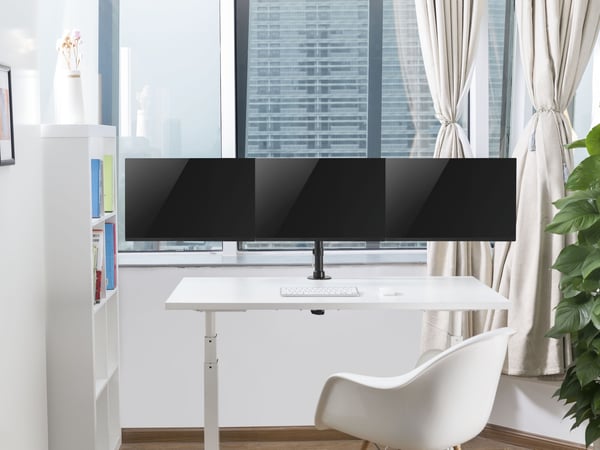 Equip 650116 skærmbeslag og -stativer 68,6 cm (27") Skrivebord Sort