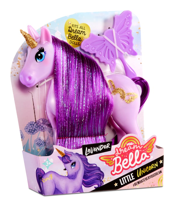 MGA's Dream Bella Little Unicorn – Lavender Djur till docka