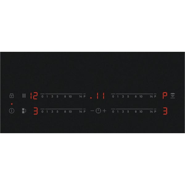 Electrolux EIV83443CT Svart Inbyggd 80 cm Induktionshäll med zon 4 zone(s)
