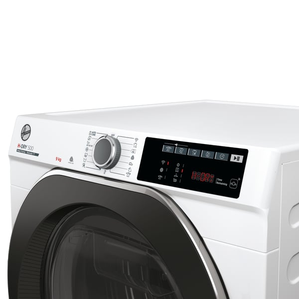 Hoover H-DRY 500 NDE H9A2TSBEXS-S tørretumbler Fritstående Front-læsning 9 kg Hvid