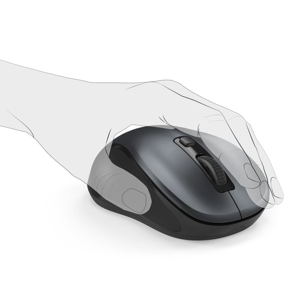 Hama Canosa V2 datormöss Kontor Ambidextrous Bluetooth Optisk 1600 DPI