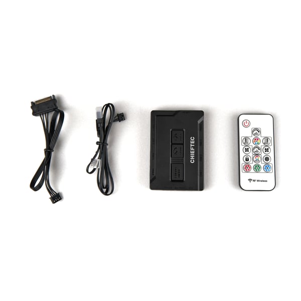 Chieftec GL-03W-OP datorväskor Midi Tower Vit