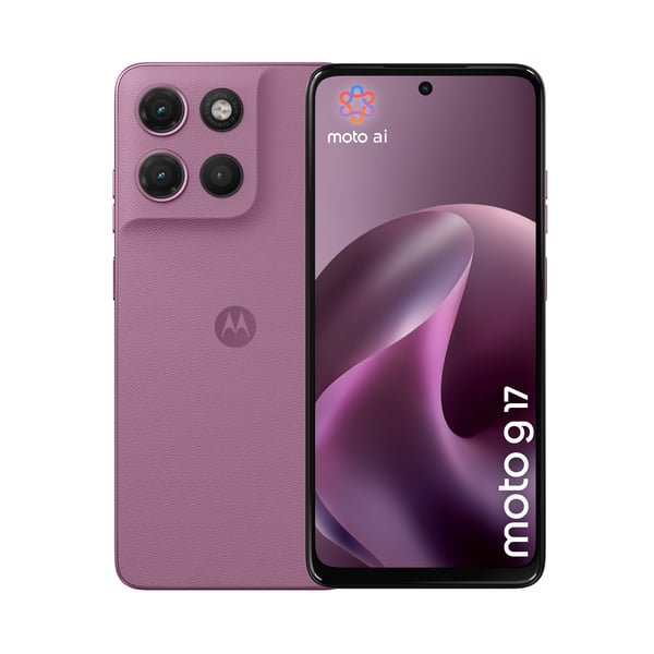 Motorola moto g17 17,1 cm (6.72") Kaksois-SIM Android 15 USB Type-C 4 GB 256 GB 5200 mAh Vaaleanpunainen