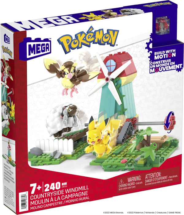 MEGA Pokémon Vindmølle på landet