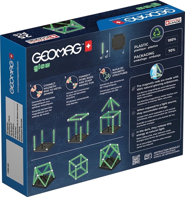 Geomag Glow Recycled Neodymmagnetleksak
