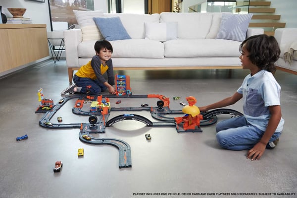 Hot Wheels City Downtown-banesæt, sortiment