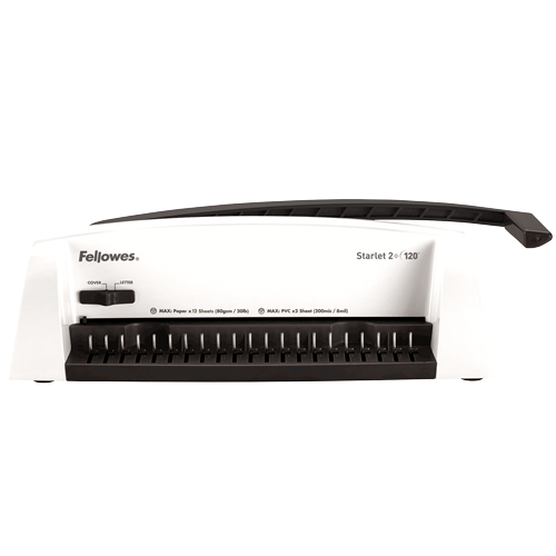 Fellowes Starlet 2+ ringbind Grå, Hvid
