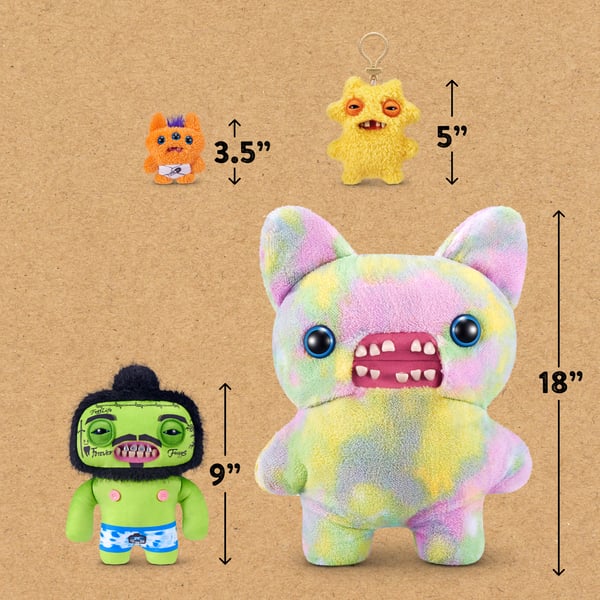 Hug-A-Lumps Fuggler Fugg Stars 22 cm Licenseret Sortiment