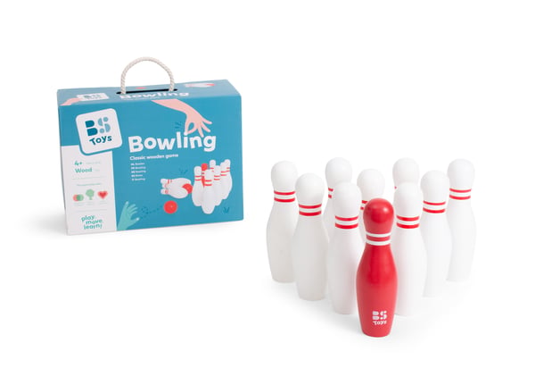 BS Toys GA148 aktive/færdighedsspil & legetøj Bowlingsæt
