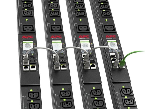 APC APDU9981EU3 strømforsyningsenhed (PDU) 24 AC stikkontakt(er) 0U Sort