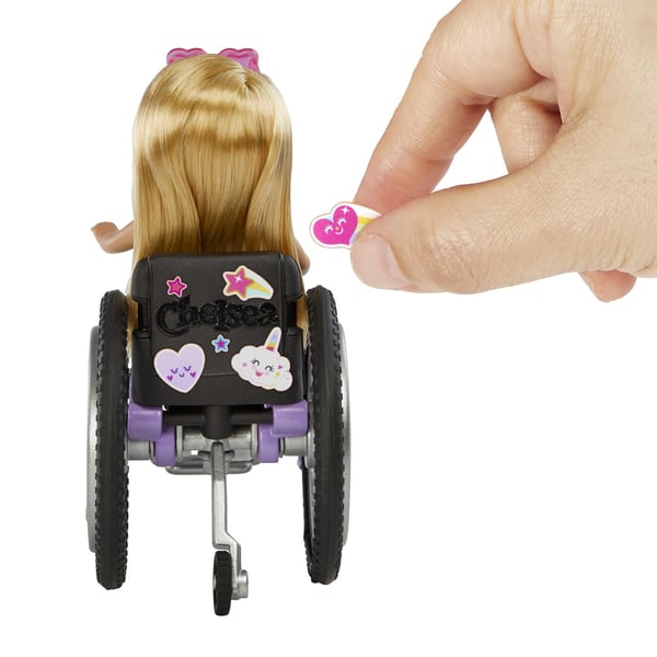Barbie Chelsea -dukke med kørestol
