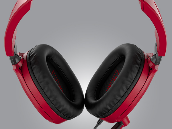 Turtle Beach Recon 70 Headset Ledningsført Spil Sort, Rød