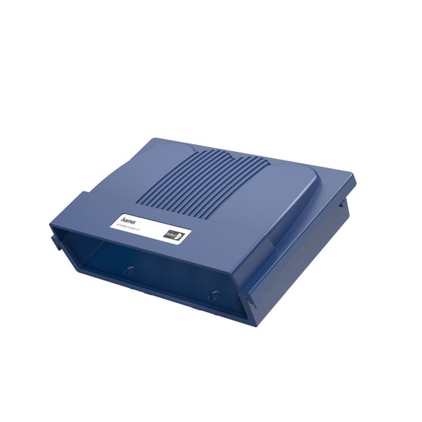 Hama 00205290 kabeleffektdelare eller combiners Kabelkniv Blå, Silver