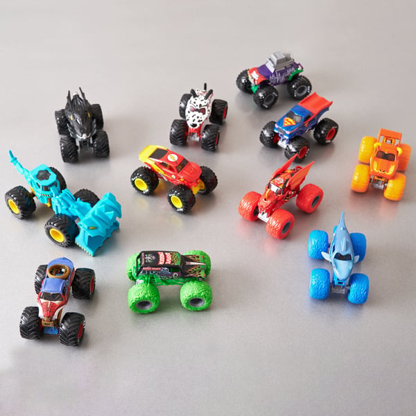 Monster Jam MNJ VHC Dragon vs Sparkle Smash GML