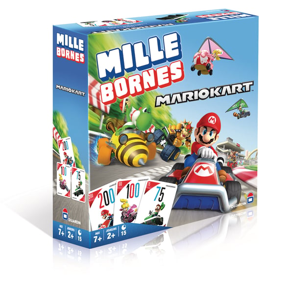 Dujardin Mille Bornes 39308 brætspil Løb