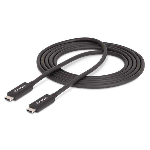 StarTech.com 2 m Aktiv Thunderbolt 4-kabel, 40 Gbit/s, 100W PD, USB4 - USB-kabel - 24-stifts USB-C (M