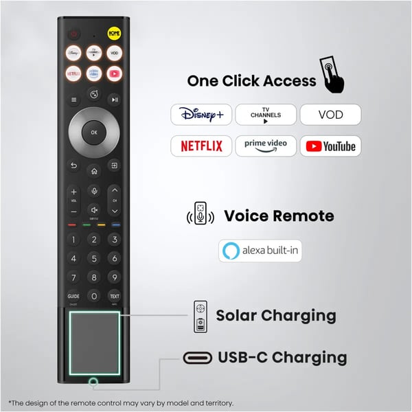 Hisense 55UR8S 139,7 cm (55") 4K Ultra HD Smart-TV Wi-Fi Svart