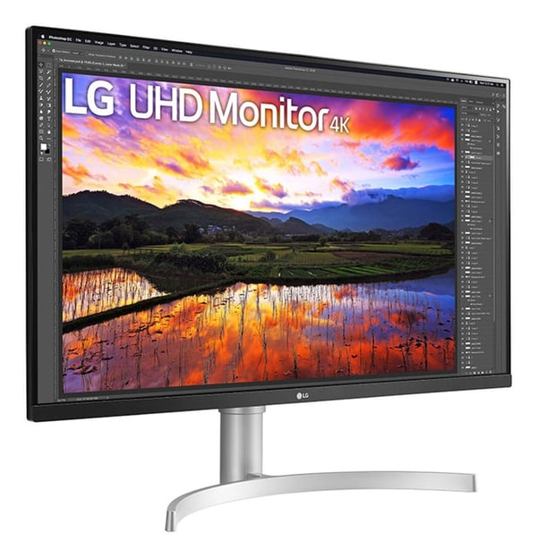 LG 32UN650K-W tietokoneen litteä näyttö 81,3 cm (32") 3840 x 2160 pikseliä 4K Ultra HD LED Valkoinen
