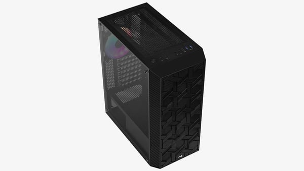 Aerocool Hive-G-BK-v3 Midi Tower Sort