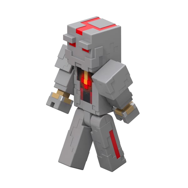 Minecraft Protector-fyrværkerisæt med actionfigur og tilbehør, samlerobjekt, 8,3 cm