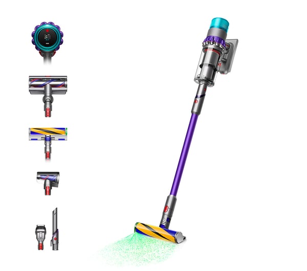 Dyson Gen5 Detect 2-i-1 stangstøvsuger Batteri Dry HEPA Poseløs Lilla Dyson Gen5 Detect 2-i-1 stangstøvsuger Batteri Dry HEPA Poseløs Lilla