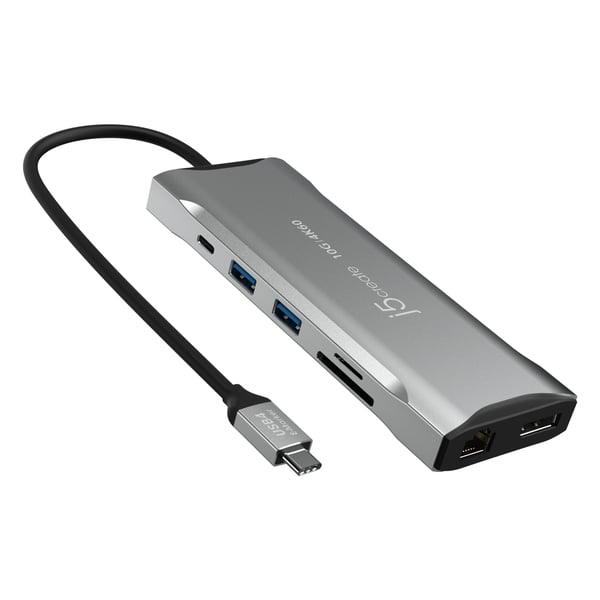 j5create JCD397-N 4K60 Elite USB-C® mini-dockningsstation för flera skärmar