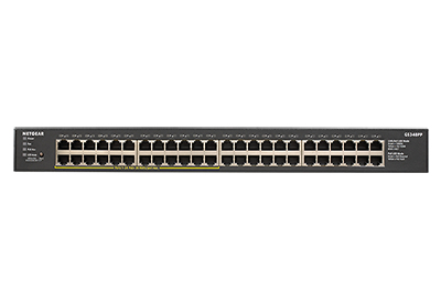 NETGEAR GS348PP Ikke administreret Gigabit Ethernet (10/100/1000) Strøm over Ethernet (PoE) Sort