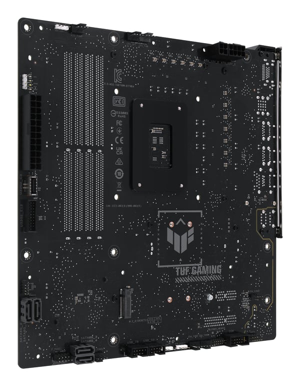ASUS TUF GAMING B760M-BTF WIFI D4 - Bundkort - micro ATX - LGA1700-Socket - B760 Chipsæt - USB-C
