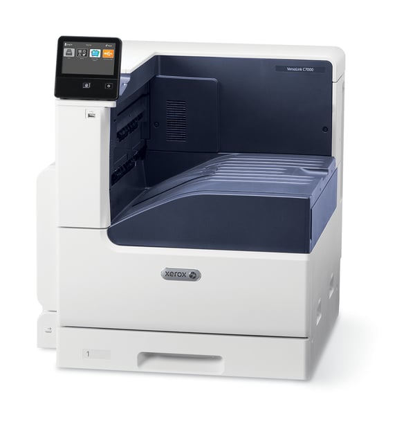 Xerox VersaLink C7000, A3, 35/35 sivua/min, kaksipuolistulostin, Adobe PS3, PCL5e/6, 2 alustaa, yht. 620 arkkia