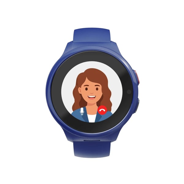 Hama 00178672 Smartwatch og sportsur 3,02 cm (1.19") AMOLED Digital Berøringsskærm Blå GPS (satellit)