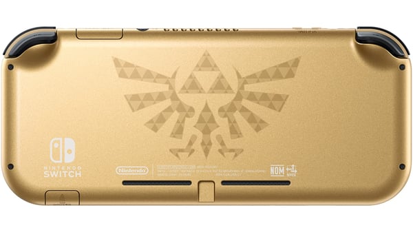 Nintendo Switch Lite Hyrule Edition kannettava pelikonsoli 14 cm (5.5") 32 GB Kosketusnäyttö Wi-Fi Musta, Kulta