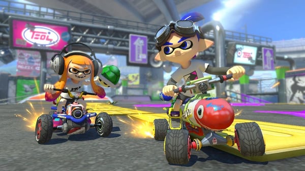 Nintendo Mario Kart 8 Deluxe Vakio Saksa, Englanti, Ranska, Italia, Japani, Hollanti, Portugali, Venäjä Nintendo Switch