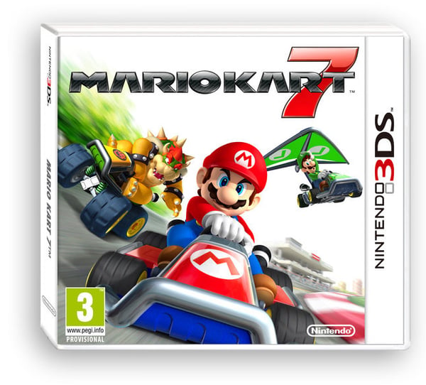 Nintendo Mario Kart 7, 3DS Vakio Ranska Nintendo 3DS