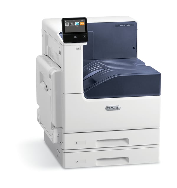 Xerox VersaLink C7000 A3-skrivare 35/35 sid/min dubbels. Adobe PS3 PCL5e/6 2 magasin totalt 620 ark
