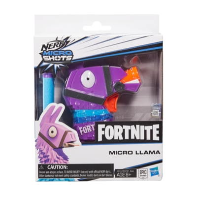 Hasbro Fortnite Llama Nerf MicroShots Dart-Firing