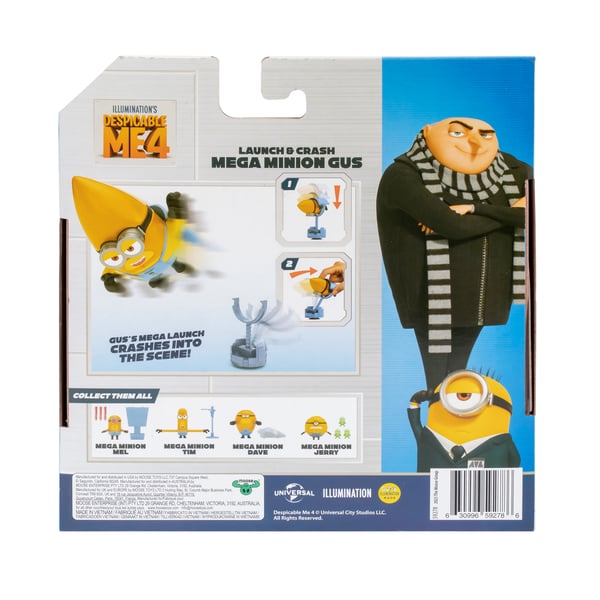 Moose Toys Despicable Me 4 - Action Figure Gus Katapult-legetøj